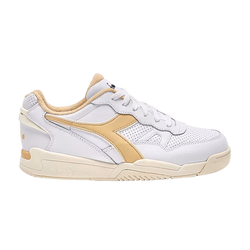 Diadora Winner White Giraffe Yellow
