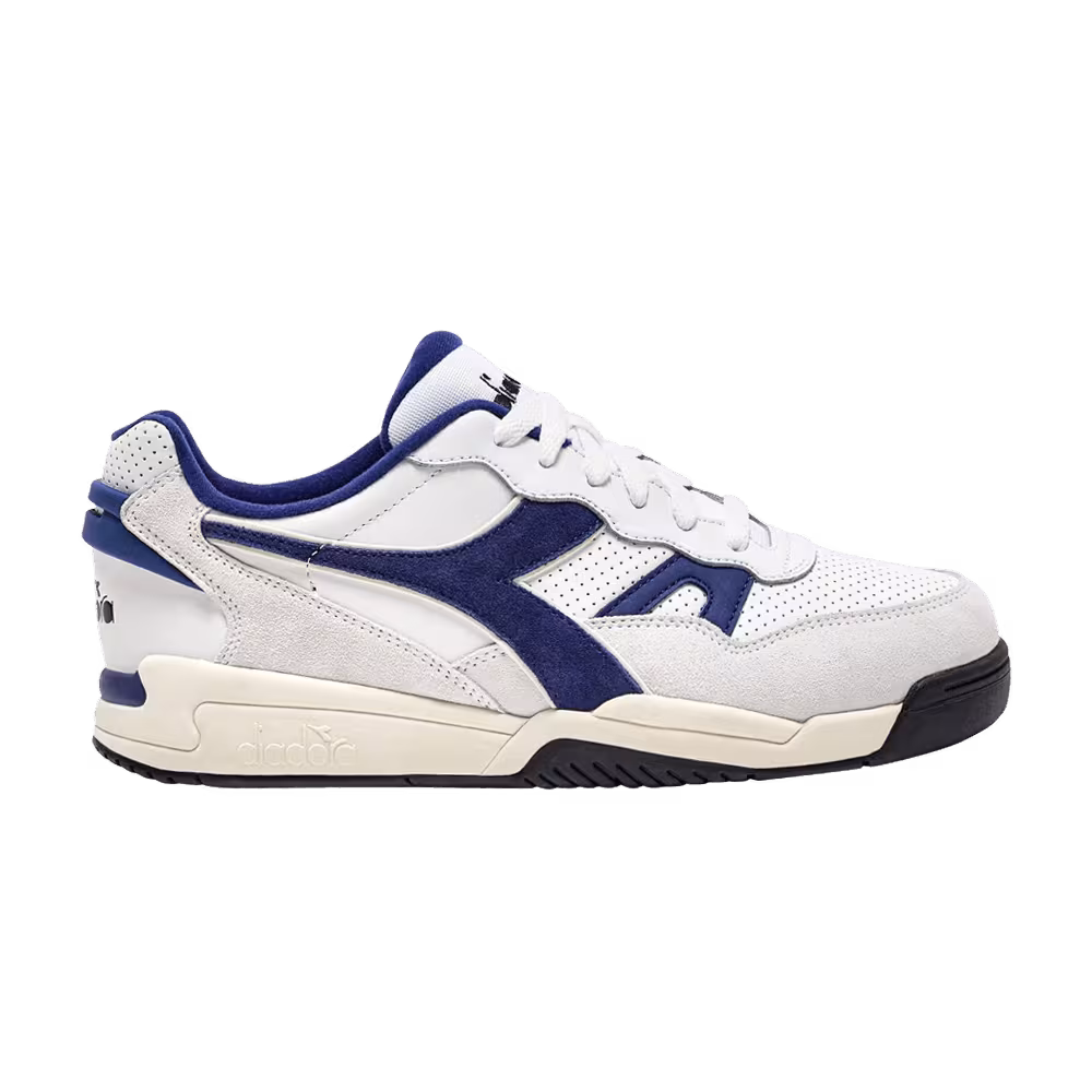 Diadora Winner SL White Blue Print
