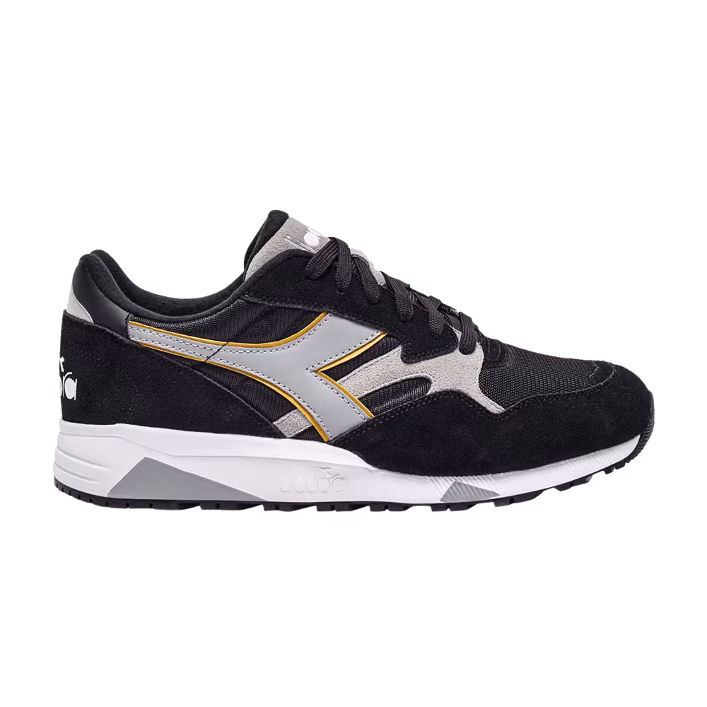 Diadora N902 Black Grey Yellow
