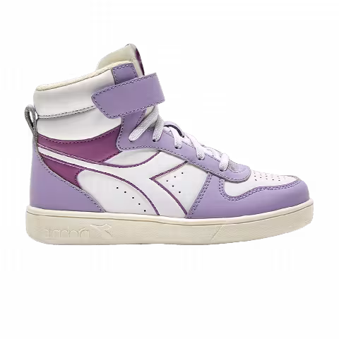 Diadora Magic Basket Mid Little Kid 'Mulberry'