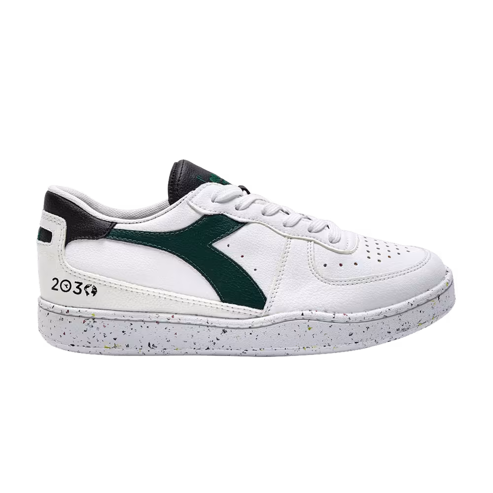 Diadora Mi Basket Low 2030 - White Green