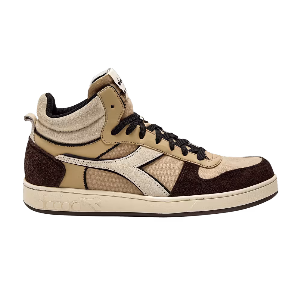 Diadora Magic Basket Dumi Treated Beige Brown Java