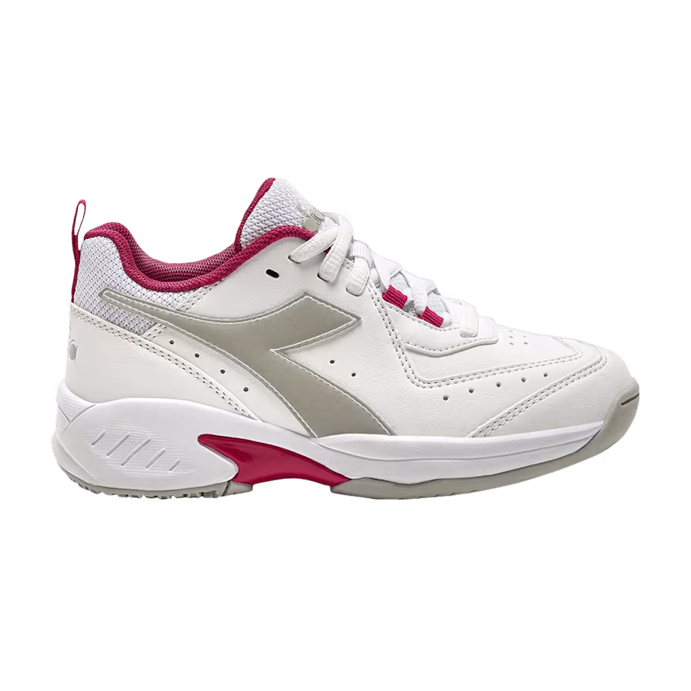 Diadora S.Challenge 5 SL Big Kid White Vivacious
