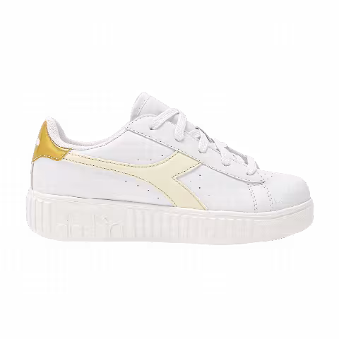 Diadora Game Step Little Kid 'White Gold'