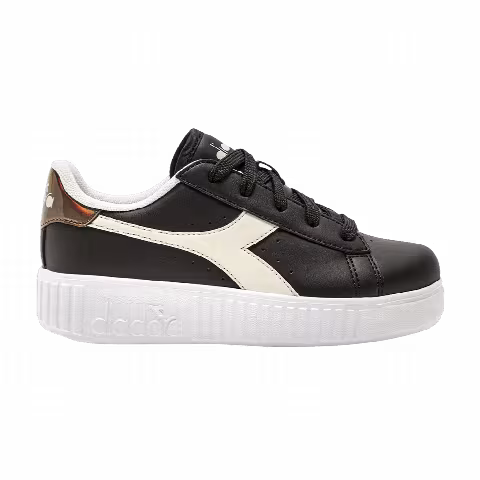 Diadora Game Step Little Kid 'Black Vaporous Grey'