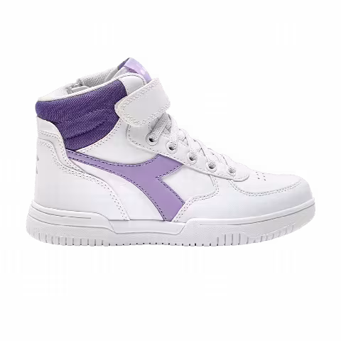 Diadora Raptor Mid Little Kid 'White Purple Rose'