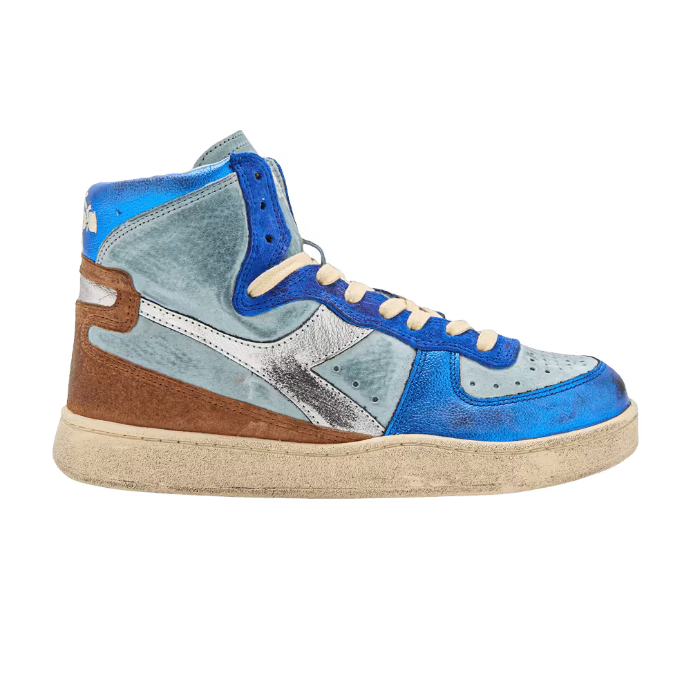 Diadora Women's Mi Basket Metal - Starlight Blue