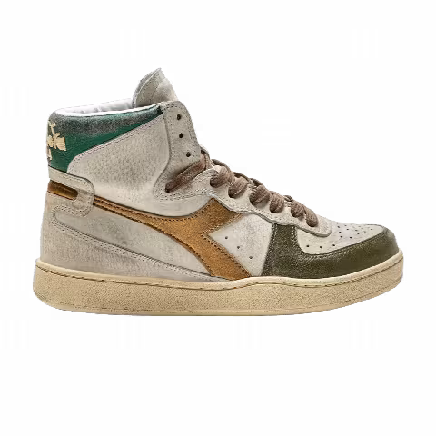 Diadora Wmns Mi Basket 'Metal - Oyster White Doe'