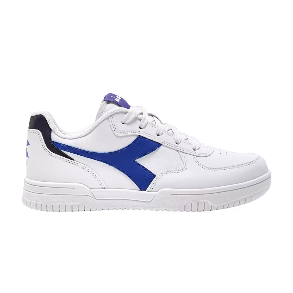 Diadora Raptor Low Big Kid White Peacoat