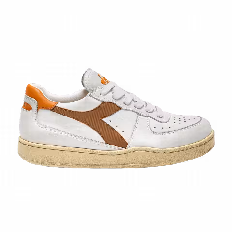 Diadora Mi Basket Low Used 'White Caramel'
