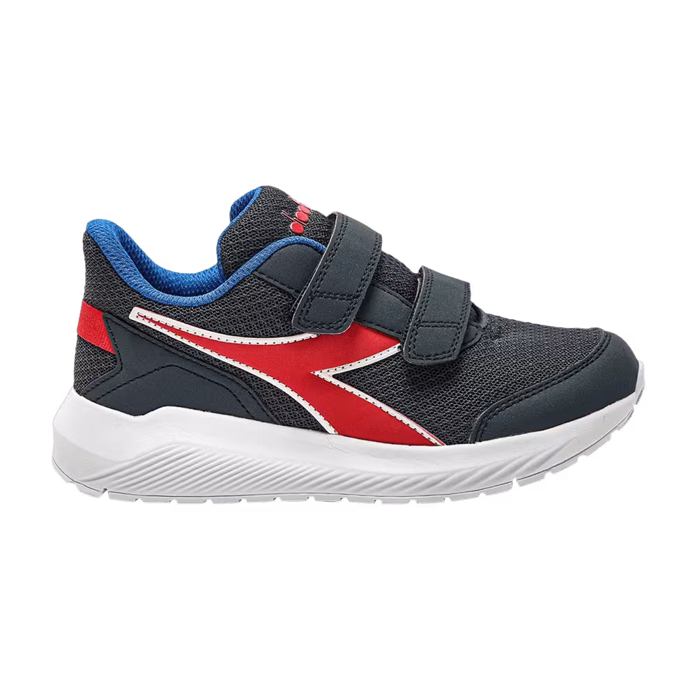 Diadora Falcon 3 Big Kid Blue Corsair High Risk Red