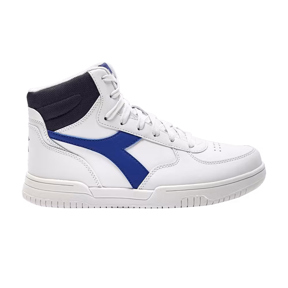 Diadora Raptor Mid Big Kid White Peacoat
