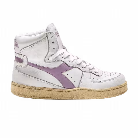 Diadora Mi Basket Used 'White Lavender Mist'