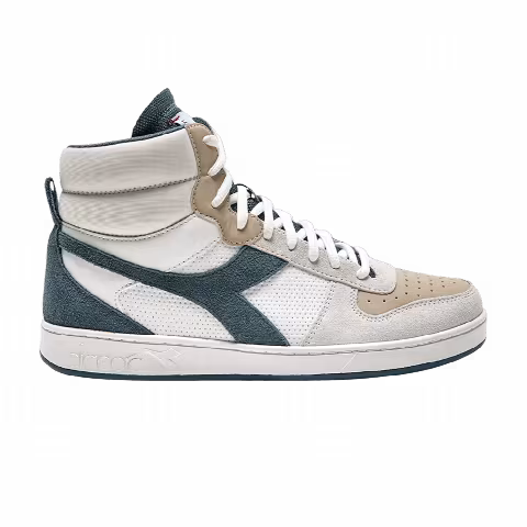 Diadora Magic Basket Mid Neat 'White Stormy Weather'