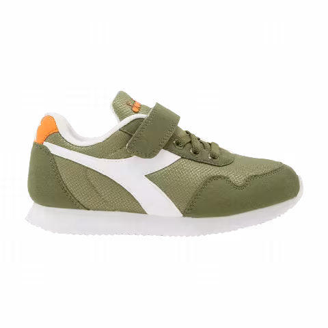 Diadora Simple Run Little Kid 'Green Mushroom'