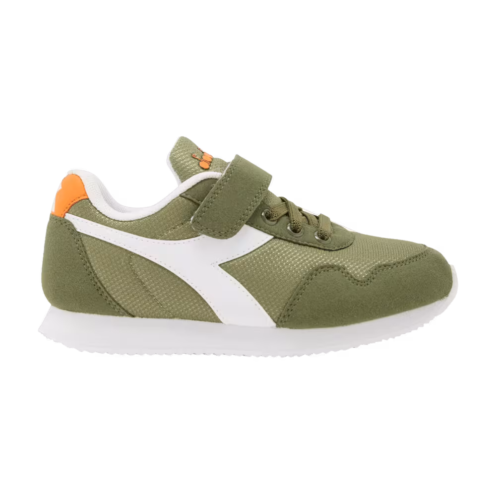 Diadora Simple Run Little Kid Green Mushroom