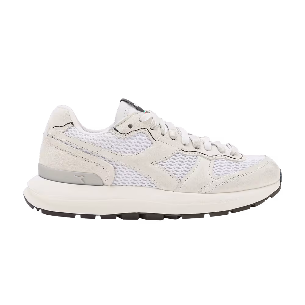 Diadora Kmaro 42 Suede Mesh Wax White