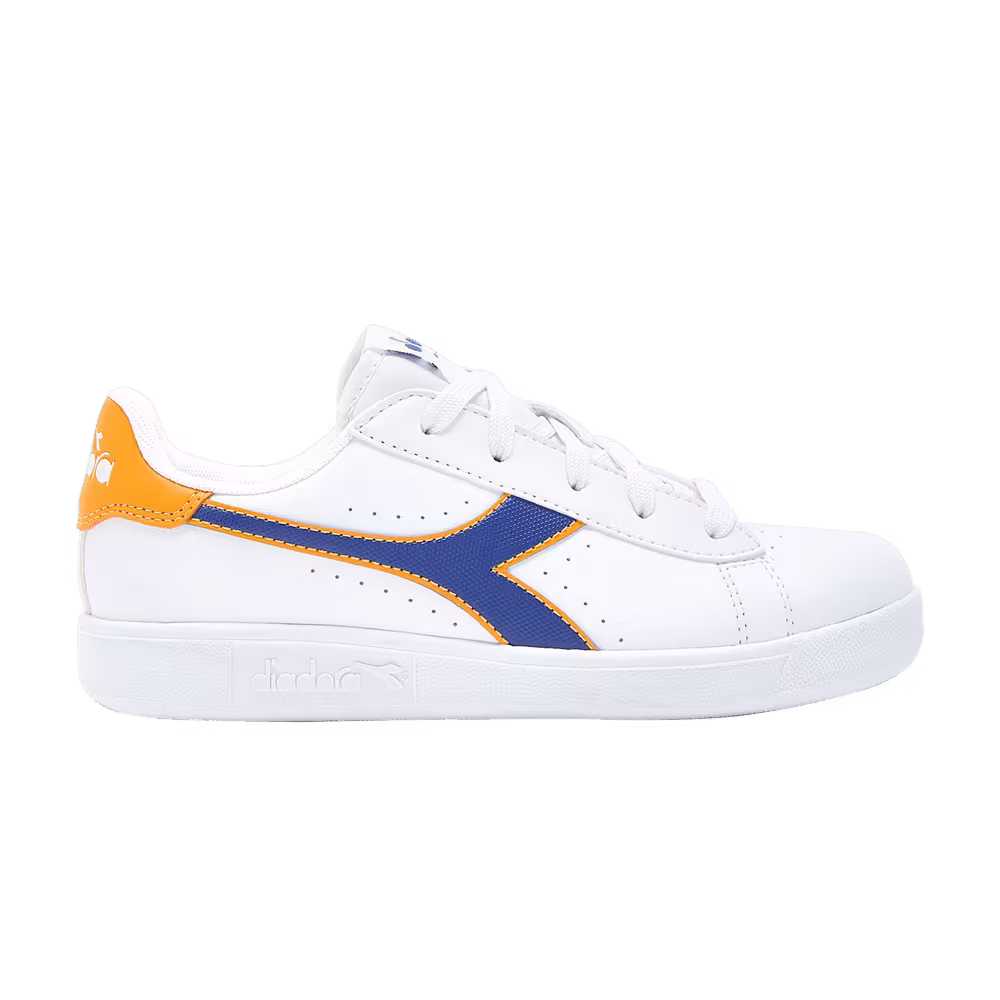 Diadora Game P Big Kid White Blue Quartz