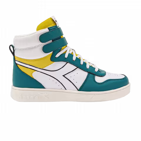 Diadora Magic Basket Mid Big Kid 'Deep Lake Passion Fruit'