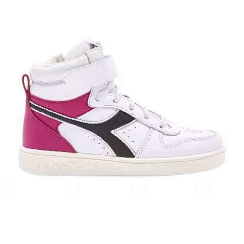 Diadora Magic Basket Mid Little Kid 'White Cream Blush'