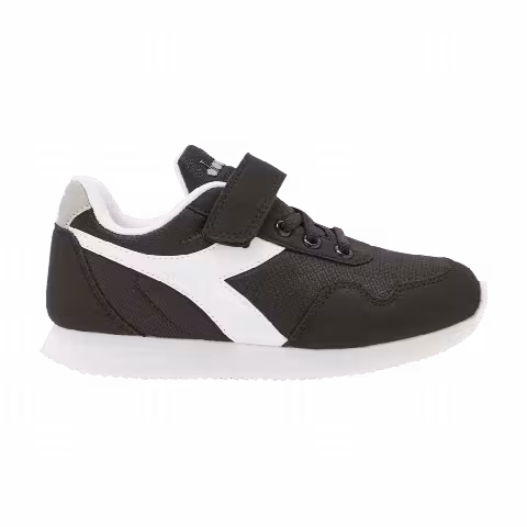 Diadora Simple Run Little Kid 'Black White'