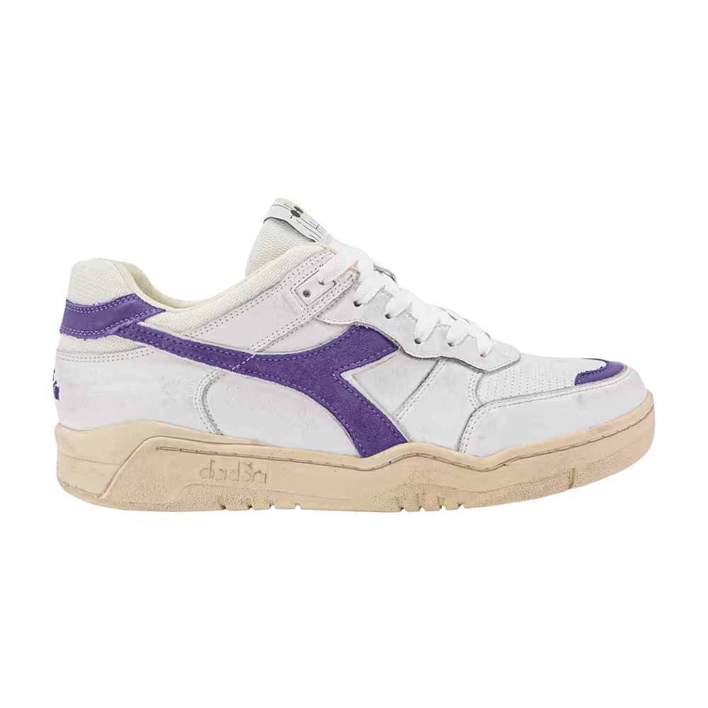 Diadora B.560 Used White Violet Iris