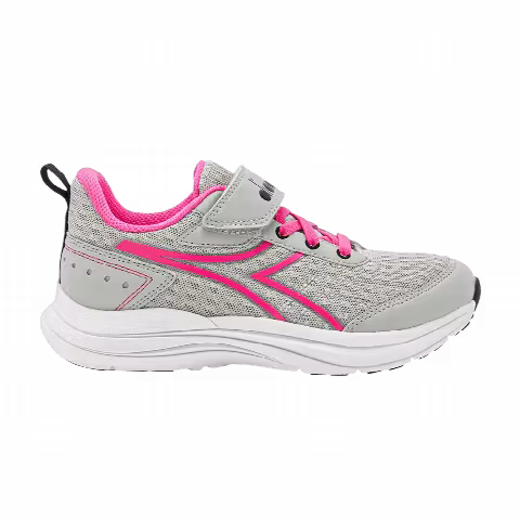 Diadora Snipe Big Kid 'Silver Pink Fluorescent'