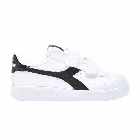 Diadora Game P Little Kid 'White Black'
