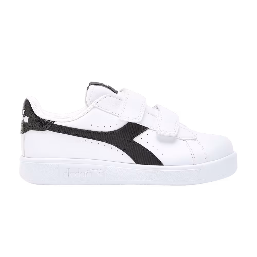Diadora Game P Little Kid White Black