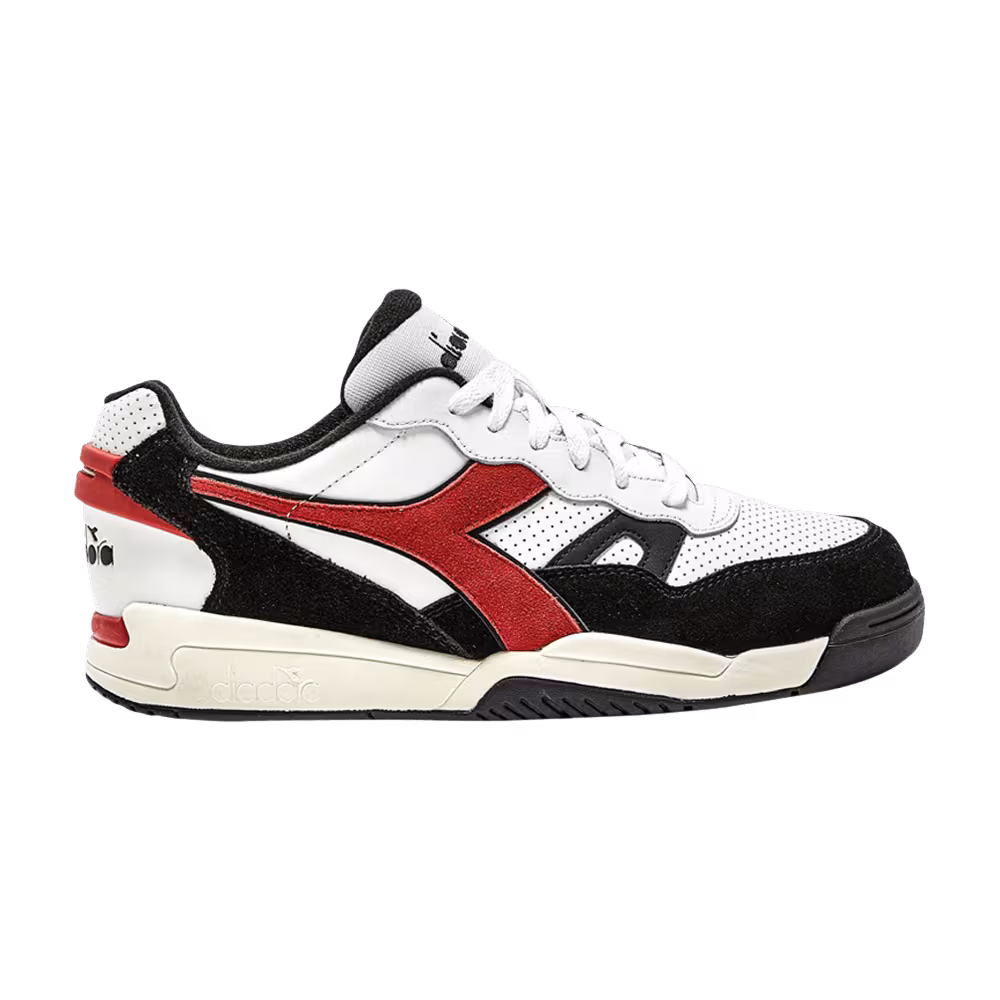 Diadora Winner SL White Black Lava