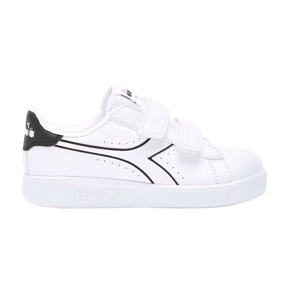 Diadora Game P Little Kid White Black