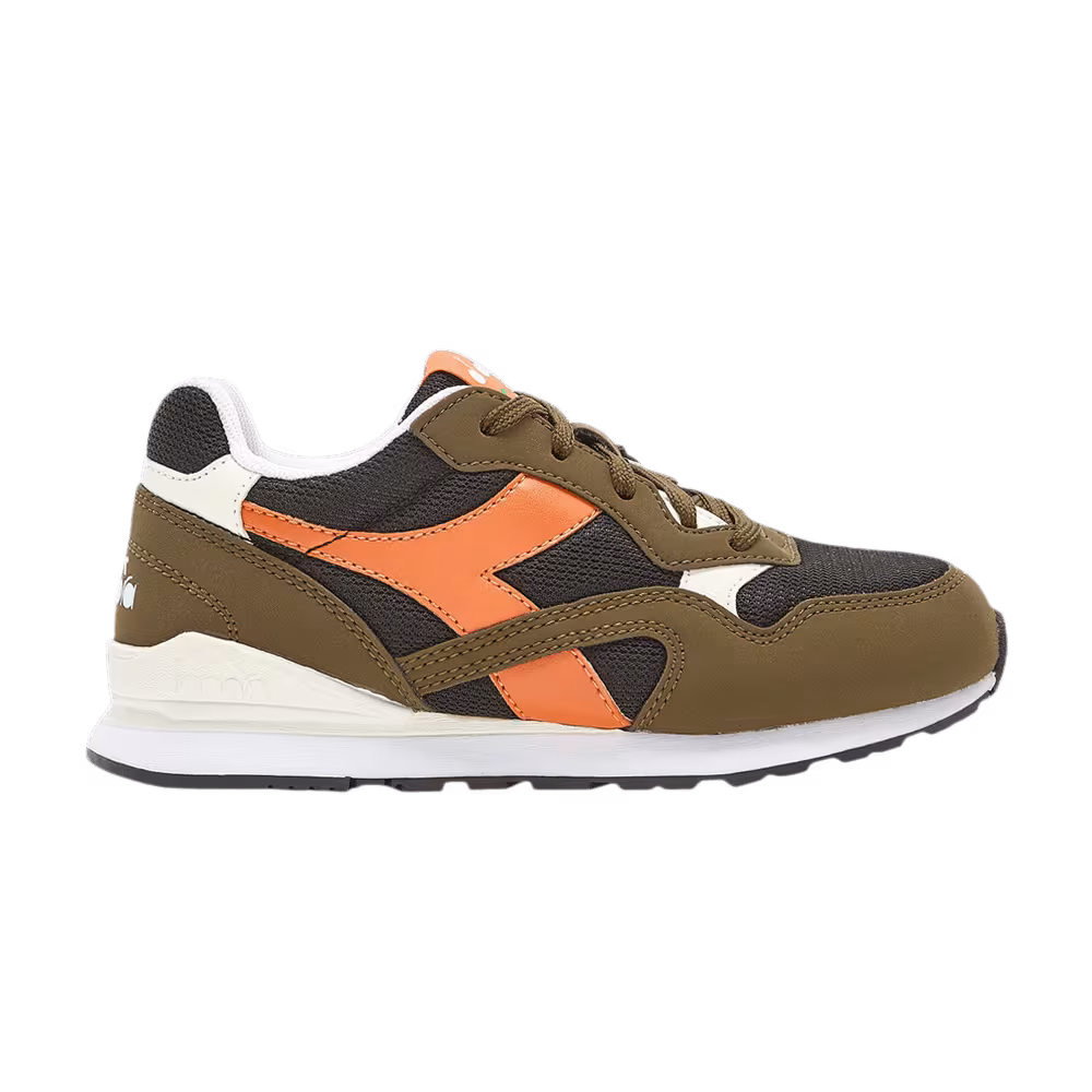 Diadora N.92 Little Kid Dark Olive Orange