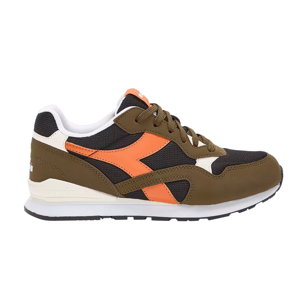 Diadora N.92 Big Kid Dark Olive Burnt Orange