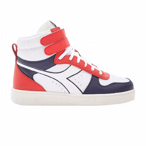 Diadora Magic Basket Mid Big Kid 'Peacoat Aurora Red'