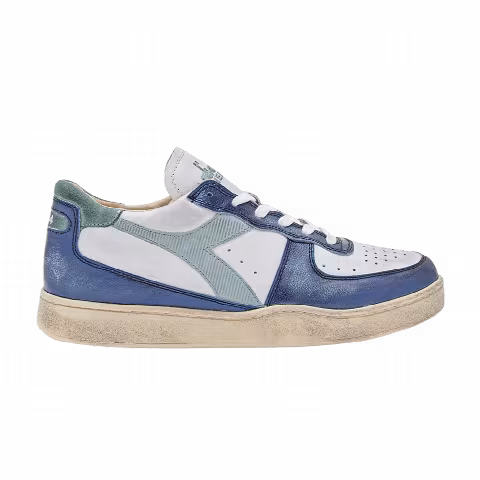 Diadora Mi Basket Low 'Metallic Dirty - Blue Eyes'