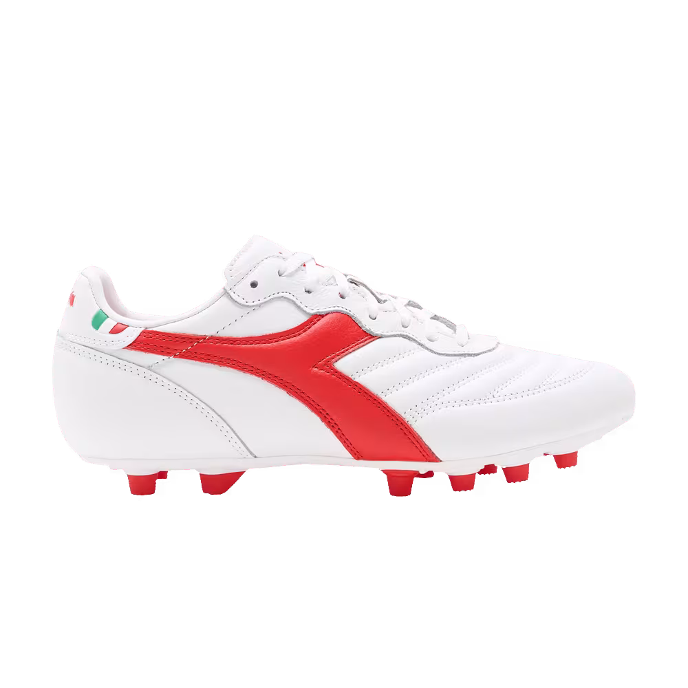 Diadora Brasil LT+ MDPU White Milano Red