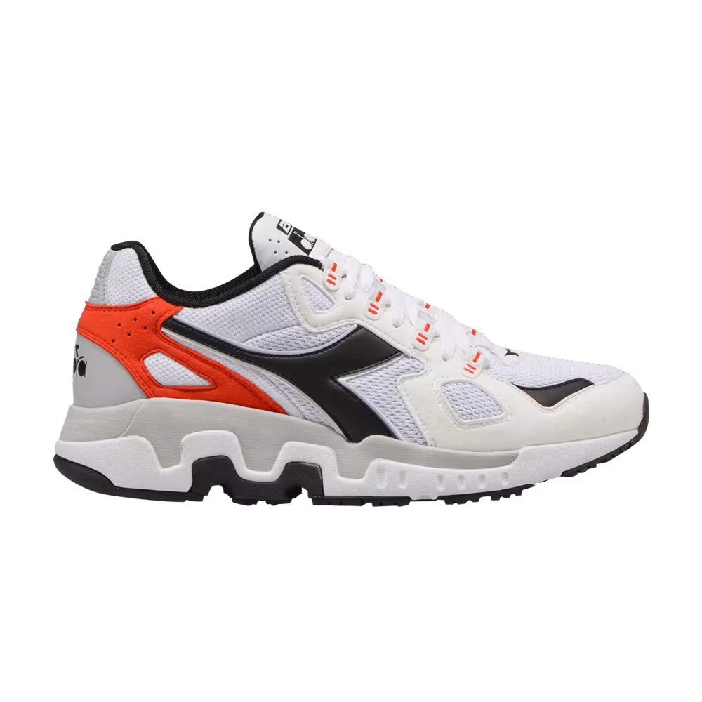Diadora Mythos Suede White Black Fiesta