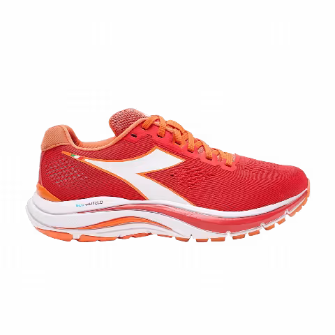 Diadora Wmns Mythos Blushield 7 Vortice 'Fiery Red Vermillion Orange'