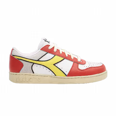 Diadora Magic Basket Low Icona 'White Ferrari Red Italy'