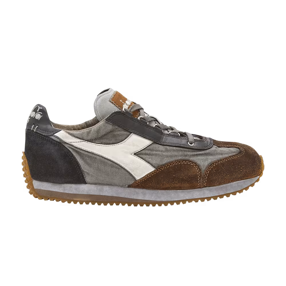 Diadora Equipe H Dirty Stone Wash Evo Brown High Rise