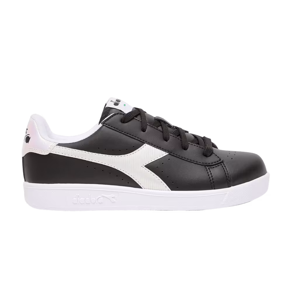Diadora Game P Big Kid Black White