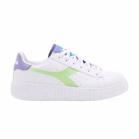 Diadora Game Step Wonderland Big Kid 'White Glysine'