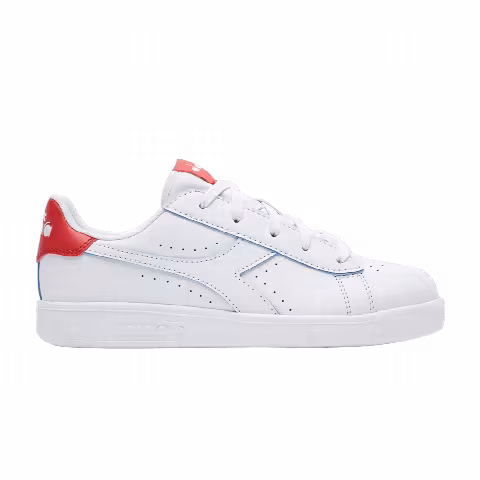 Diadora Game P Smash Big Kid 'White Aurora Red'