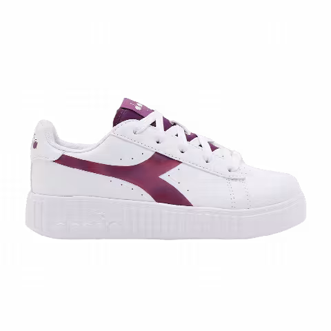 Diadora Game Step Kaleido Little Kid 'White Dahlia Mauve'