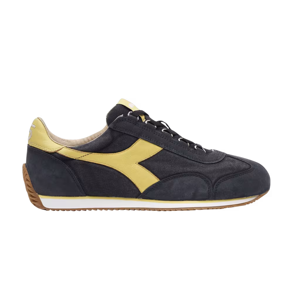 Diadora Equipe H Canvas Stone Wash Black Phantom Gum