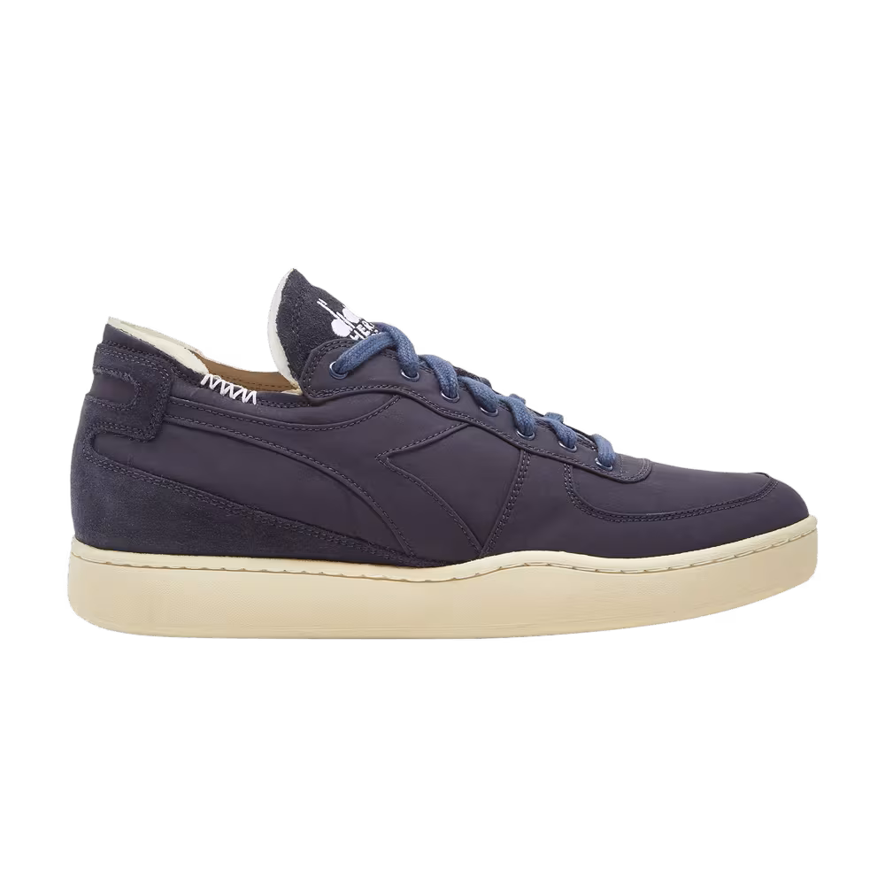 Diadora Mi Basket Row Cut Softech Blue Gravity