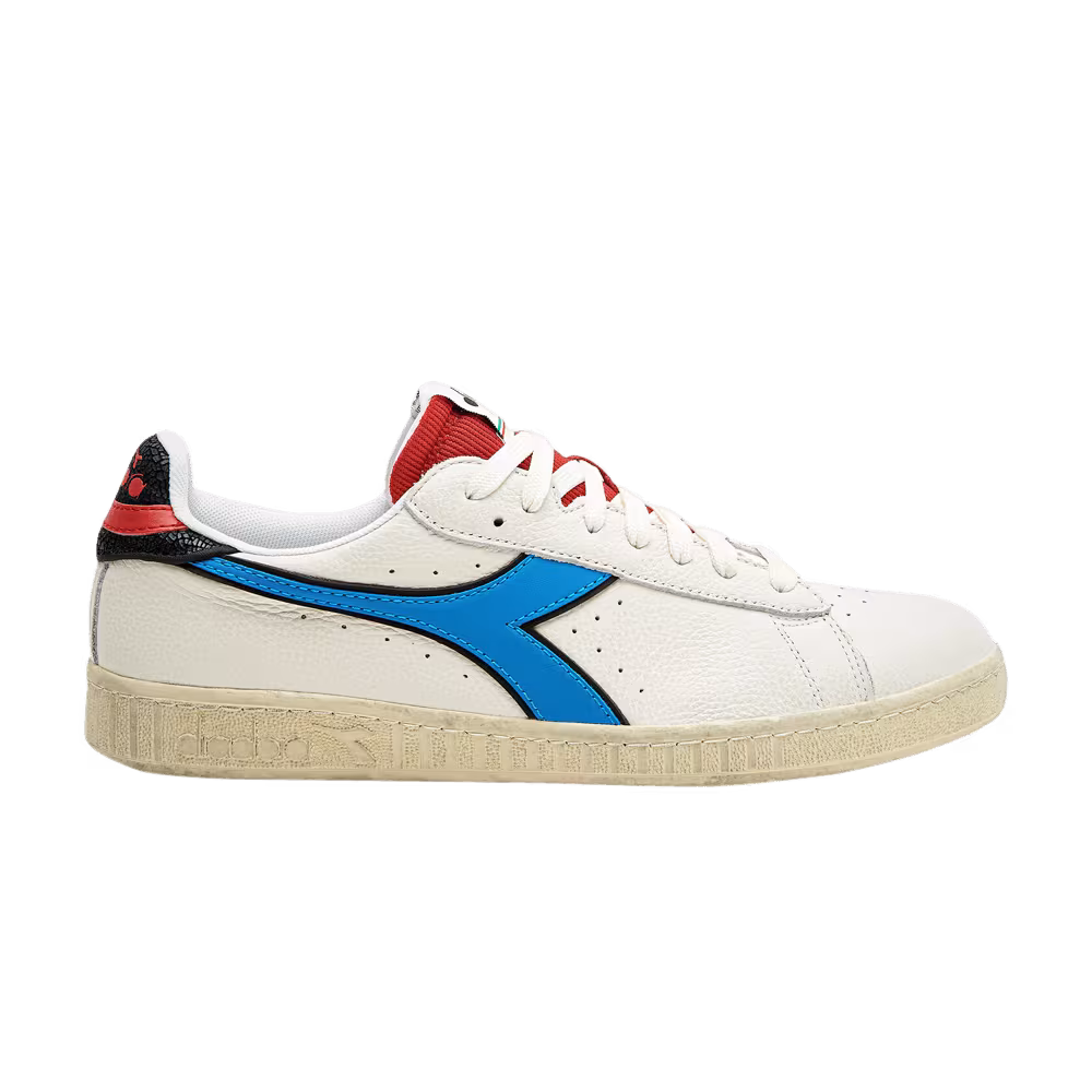 Diadora Game L Low Icona White Malibu Blue