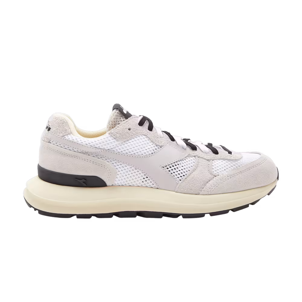 Diadora Kmaro 42 Suede Mesh Wind Grey White