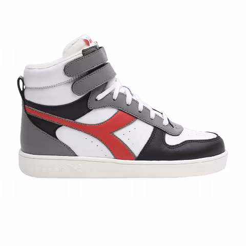 Diadora Magic Basket Mid Big Kid 'White Aurora Red'