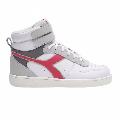 Diadora Magic Basket Mid Big Kid 'White Raspberry Sorbet'